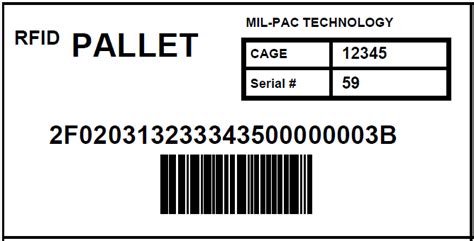 rfid chip mil spec|milpac rfid labeling.